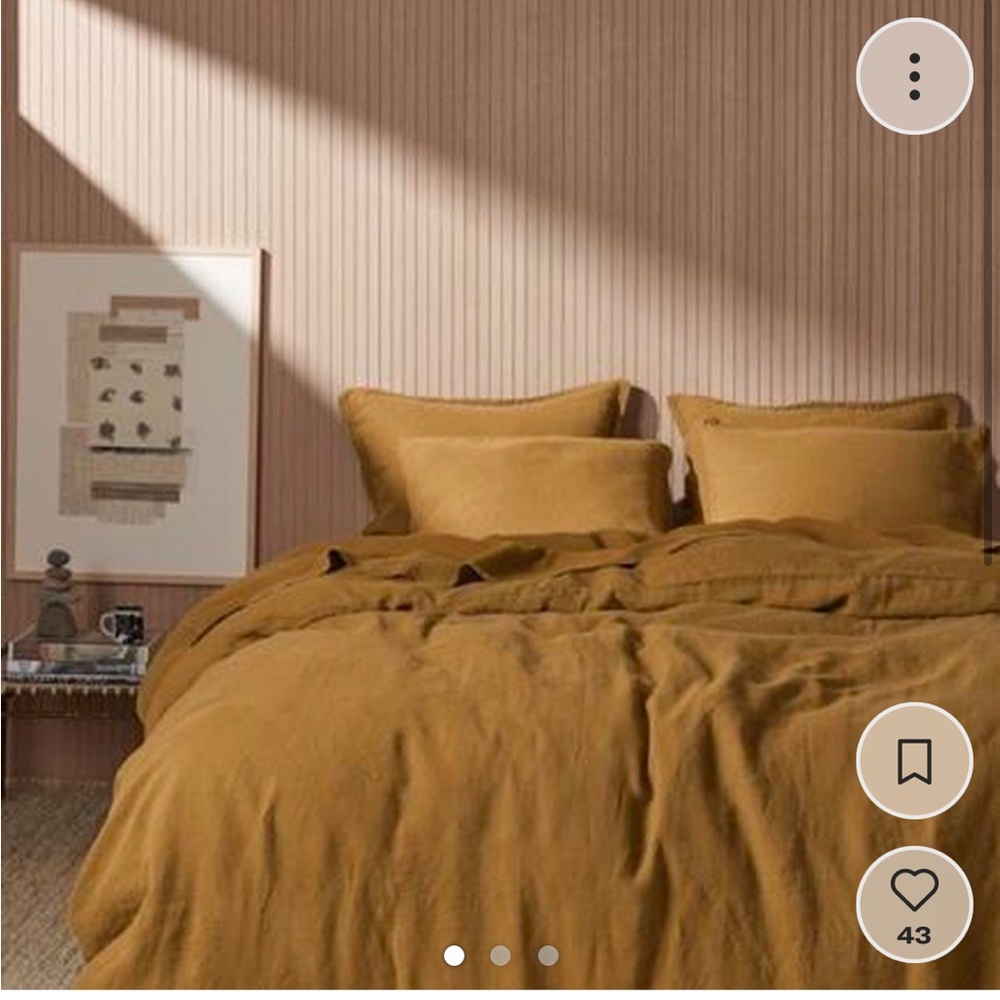 parachute linen duvet cover